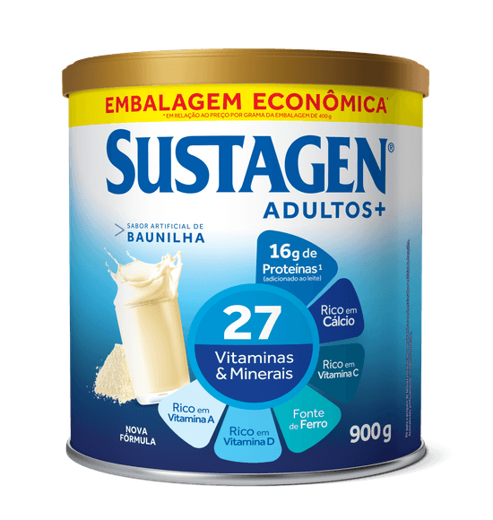 SUSTAGEN ADULTOS+ Baunilha 900g