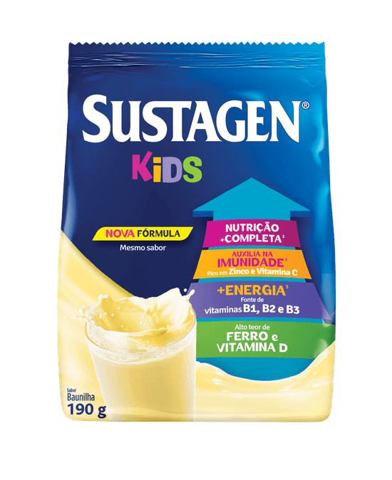 SUSTAGEN KIDS Baunilha 190g