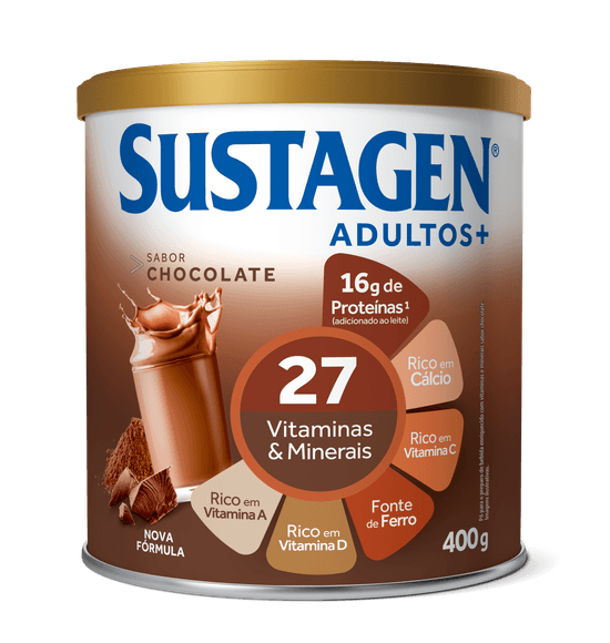 SUSTAGEN ADULTOS+ Chocolate 400g