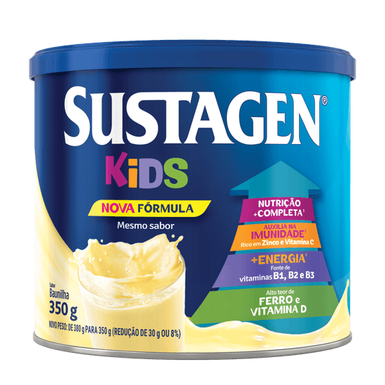 SUSTAGEN KIDS Baunilha 350g