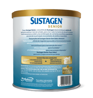 Sustagen Senior Sem Sabor 740g