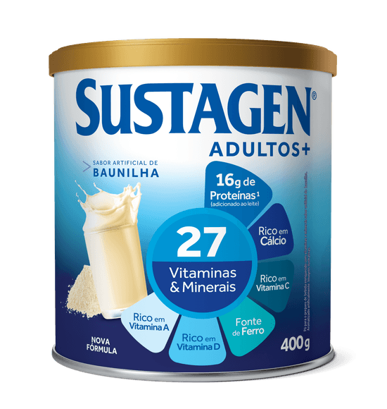 SUSTAGEN ADULTOS+ Baunilha 400g