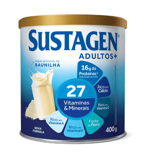 SUSTAGEN ADULTOS+ Baunilha 400g